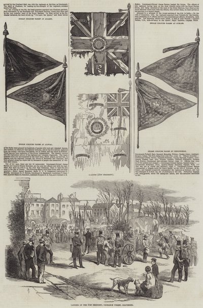 Return of the 31st Regiment from India by John Gilbert